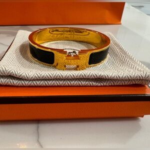 Authentic Hermes Clic H Bracelet - Like New Condition